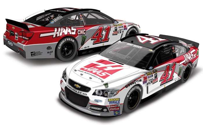 2015 Kurt Busch #41 HAAS - Darlington Throwback Diecast