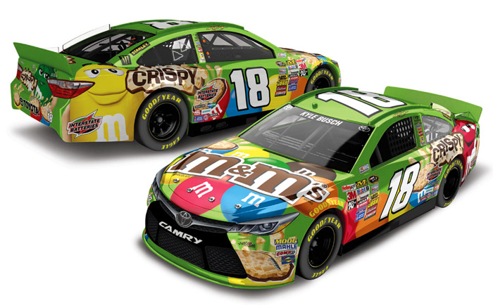 2015 Kyle Busch #18 M&M's Crispy Diecast