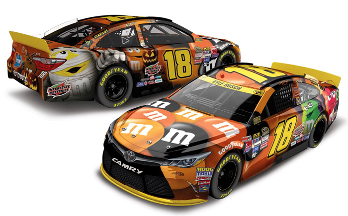 2015 Kyle Busch #18 M&M's Halloween Diecast