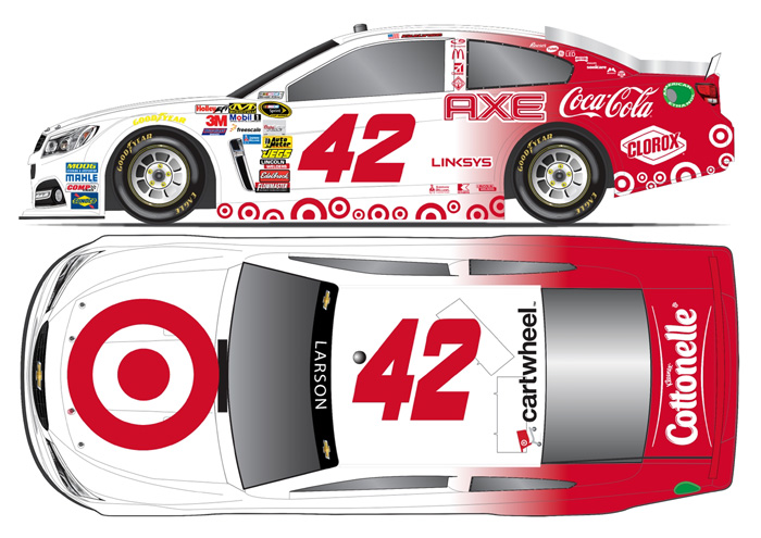2015 Kyle Larson #42 Target Night 1/64 Diecast