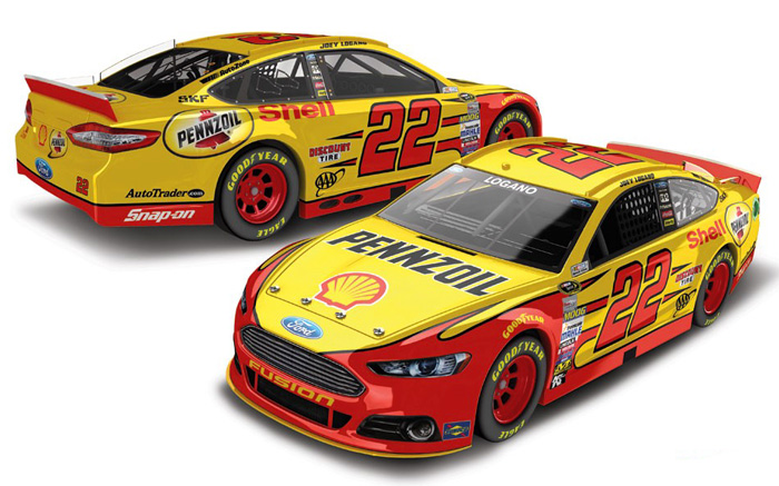2015 Joey Logano #22 Shell Diecast