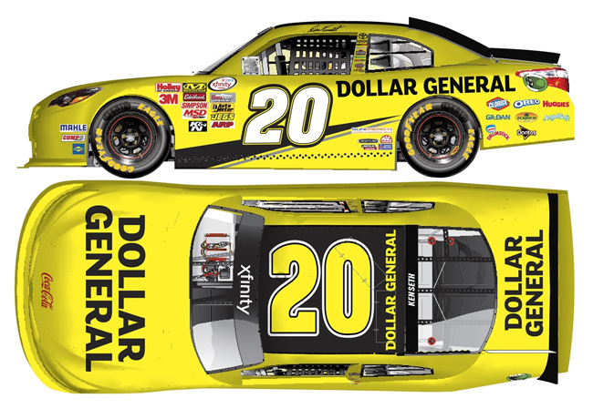 2015 Ross Kenseth #20 Dollar General Diecast
