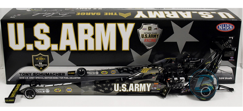 2015 Tony Schumacher - U.S. Army Special Edition NHRA Top Fuel Diecast