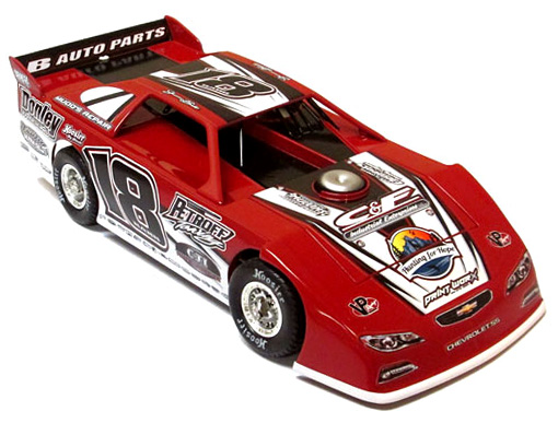 2015 Shannon Babb #18 Dirt Late Model 1/64 Diecast