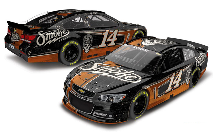 2015 Tony Stewart #14 Smoke Diecast