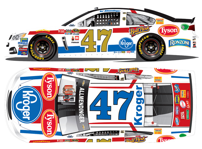 2016 A.J. Allmendinger #47 Kroger - Darlington 1/64 Diecast