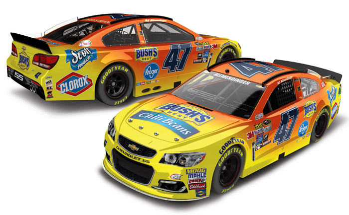 2016 A.J. Allmendinger #47 BUSH'S Chili Beans 1/64 Diecast