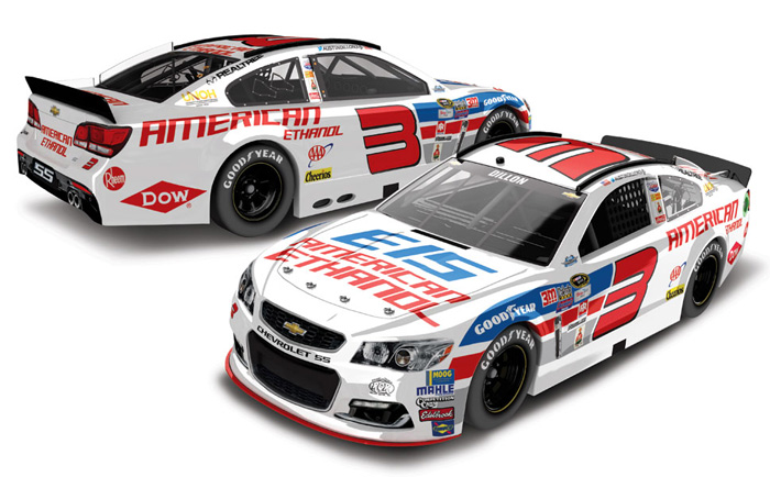 2016 Austin Dillon #3 American Ethanol - Darlington Diecast