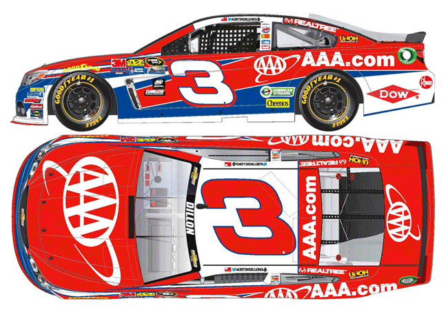 2016 Austin Dillon #3 AAA Diecast