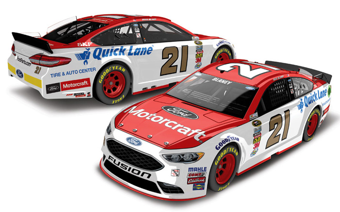 2016 Ryan Blaney #21 Motorcraft Diecast