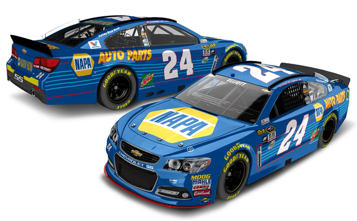 2016 Chase Elliott #24 NAPA HO Diecast