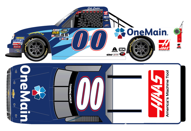 2016 Cole Custer #00 OneMain Truck Diecast
