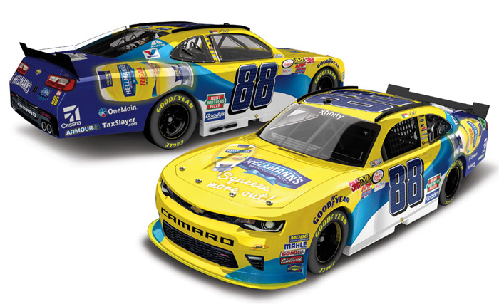 2016 Dale Earnhardt Jr #88 Hellmann's Squeeze Diecast