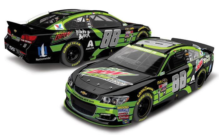 2016 Dale Earnhardt Jr #88 Mountain Dew DEWcision 1/64 Diecast