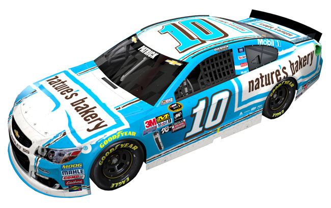 2016 Danica Patrick #10 Nature's Bakery 2nd Scheme 1/64 Diecast