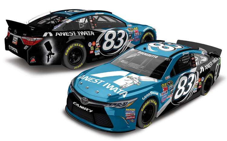 2016 Matt DiBenedetto #83 Anest Iwata Diecast