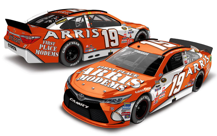 2016 Carl Edwards #19 ARRIS - Darlington 1/64 Diecast