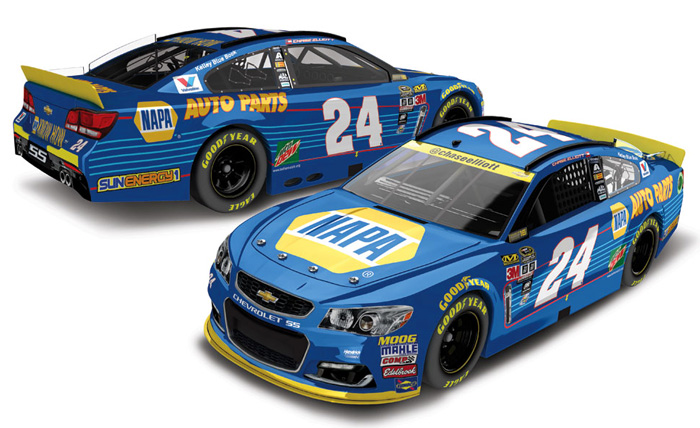 2016 Chase Elliott #24 NAPA - Chase for the Sprint Cup Diecast