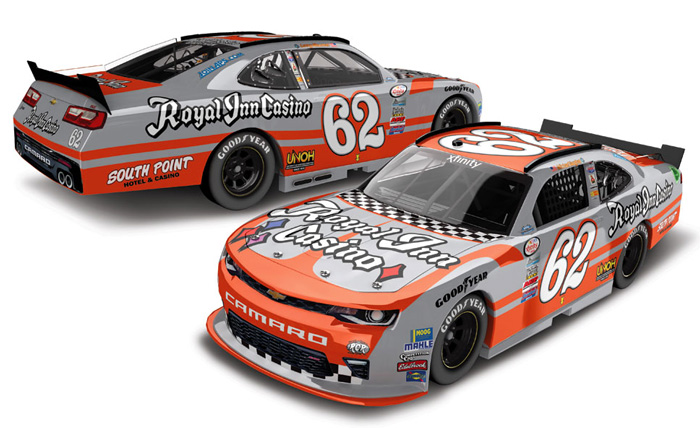 2016 Brendan Gaughan #62 South Point - Darlington Diecast