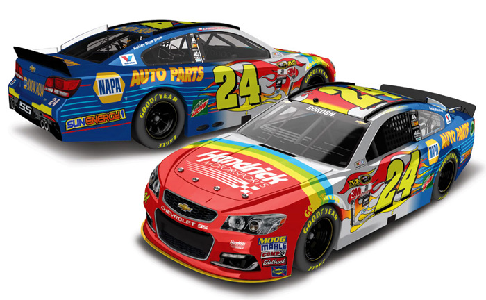 2016 Jeff Gordon / Chase Elliott #24 NAPA #24EVER Diecast