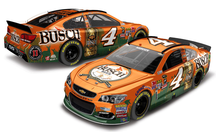 2016 Kevin Harvick #4 Busch Beer Hunting Diecast