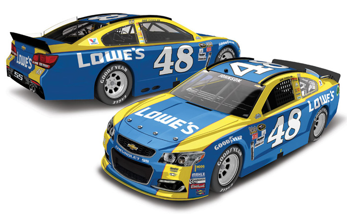 2016 Jimmie Johnson #48 Lowe's - Darlington 1/64 Diecast