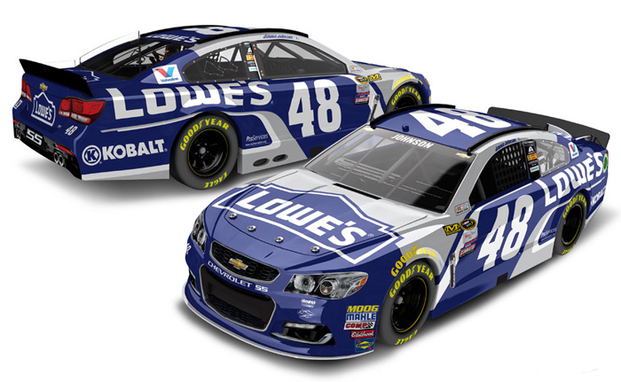 2016 Jimmie Johnson #48 Lowe's 1/64 Diecast