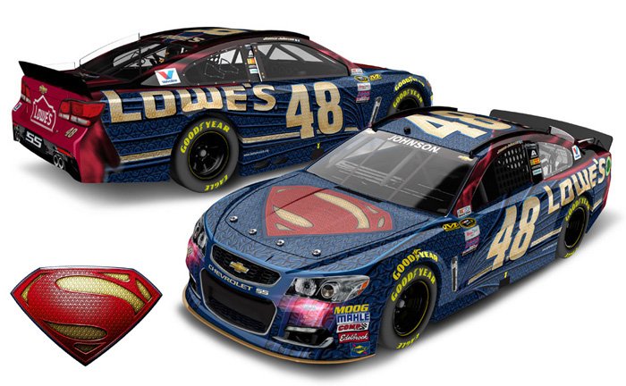 2016 Jimmie Johnson #48 Lowe's - Superman Diecast