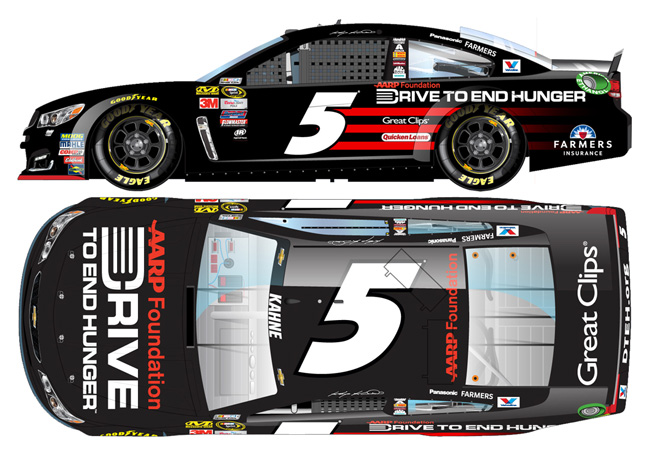 2016 Kasey Kahne #5 AARP Drive to End Hunger Diecast