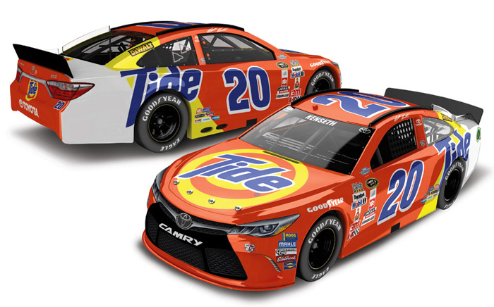 2016 Matt Kenseth #20 Tide - Darlington Diecast