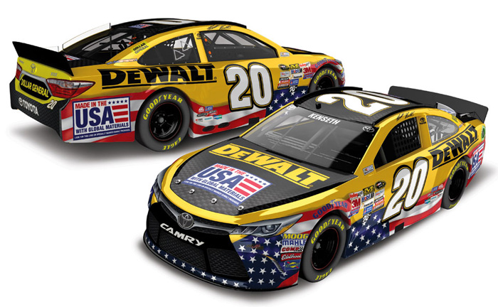 2016 Matt Kenseth #20 DeWALT 1/64 Diecast