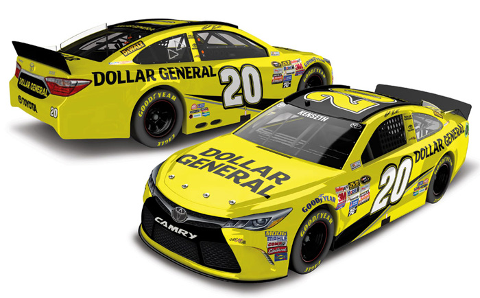 2016 Matt Kenseth #20 Dollar General Diecast