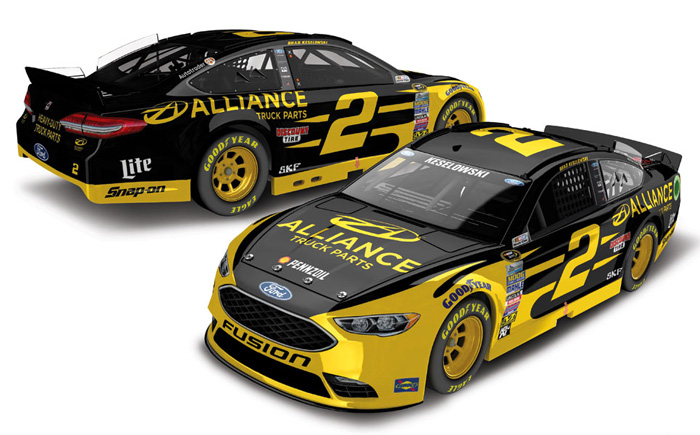 2016 Brad Keselowski #2 Alliance Truck Parts 1/64 Diecast