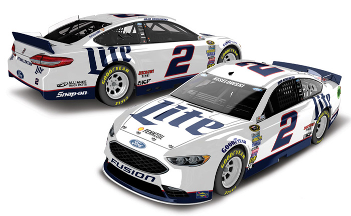 2016 Brad Keselowski #2 Miller Lite 1/64 Diecast