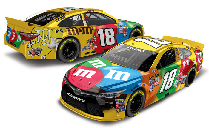 2016 Kyle Busch #18 M&M's Diecast