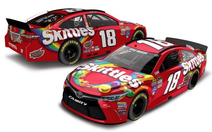 2016 Kyle Busch #18 Skittles Diecast