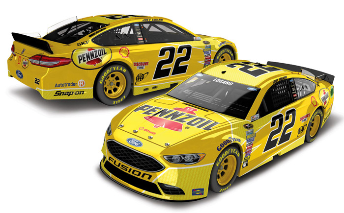 2016 Joey Logano #22 Pennzoil Diecast