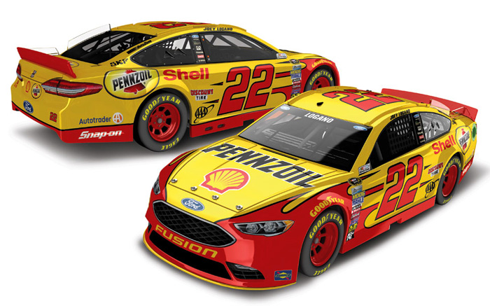 2016 Joey Logano #22 Shell-Pennzoil 1/64 Diecast