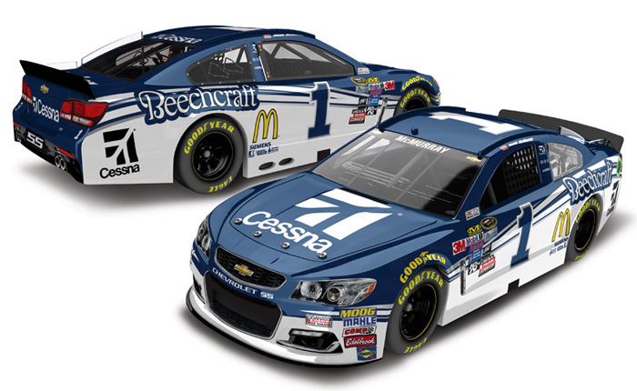 2016 Jamie McMurray #1 Cessna Diecast