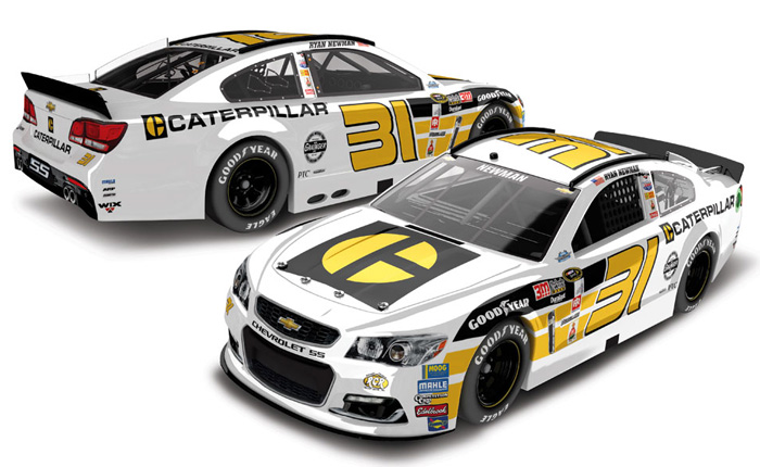 2016 Ryan Newman #31 Caterpillar - Darlington Diecast