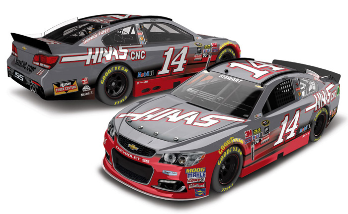 2016 Tony Stewart #14 HAAS Automation Diecast