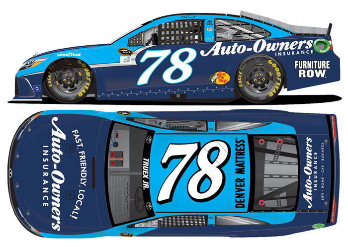 2016 Martin Truex Jr #78 Auto-Owners Insurance - Darlington Diecast