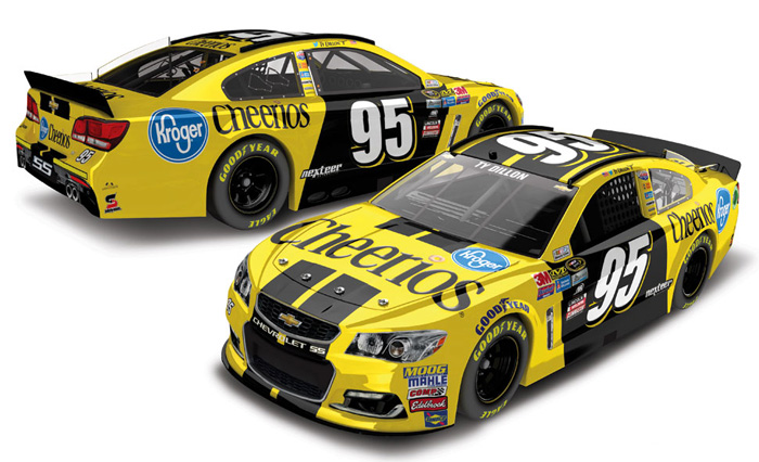 2016 Ty Dillon #95 Cheerios / Kroger 1/64 Diecast