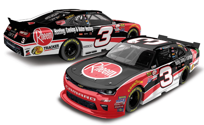 2016 Ty Dillon #3 Rheem Diecast