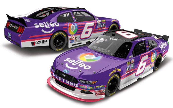 2016 Darrell Wallace Jr #6 Selfco 1/64 Diecast