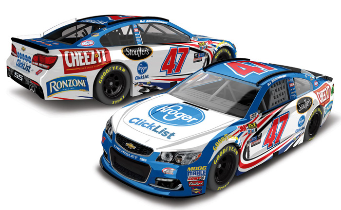 2017 A.J. Allmendinger #47 Kroger 1/64 Diecast