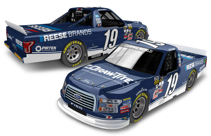 2017 Austin Cindric #19 Draw-Tite Truck Diecast