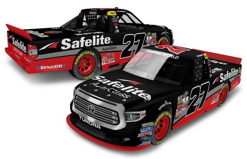 2017 Ben Rhodes #27 Safelite AutoGlass Truck Diecast