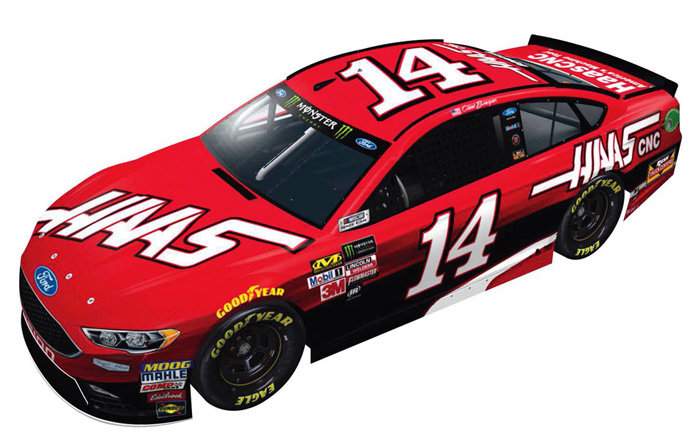 2017 Clint Bowyer #14 HAAS Automation Diecast
