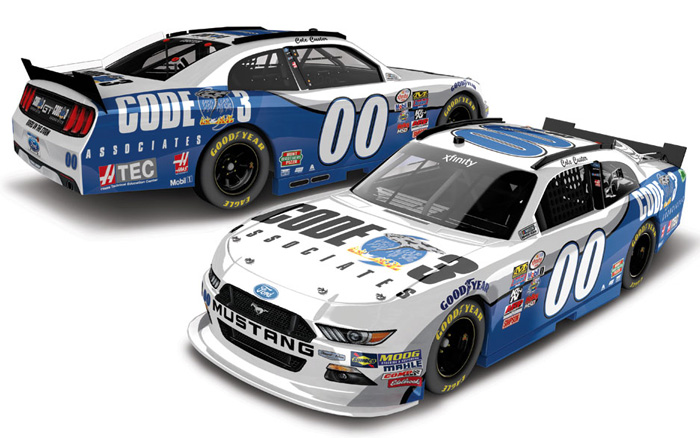 2017 Cole Custer #00 Code 3 Associates Diecast